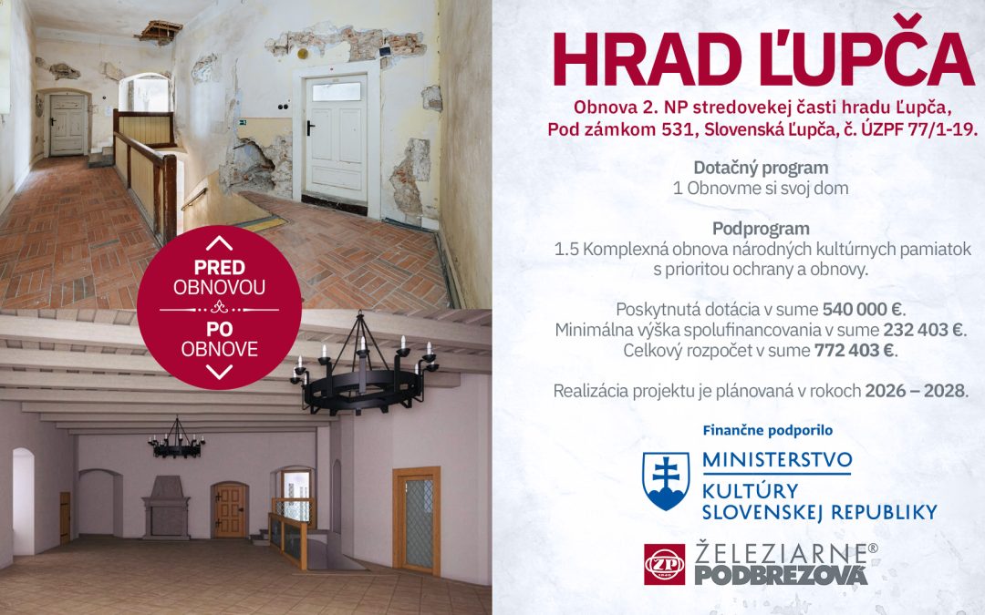 Obnova druhého nadzemného podlažia