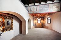 Interior of Ľupča Castle